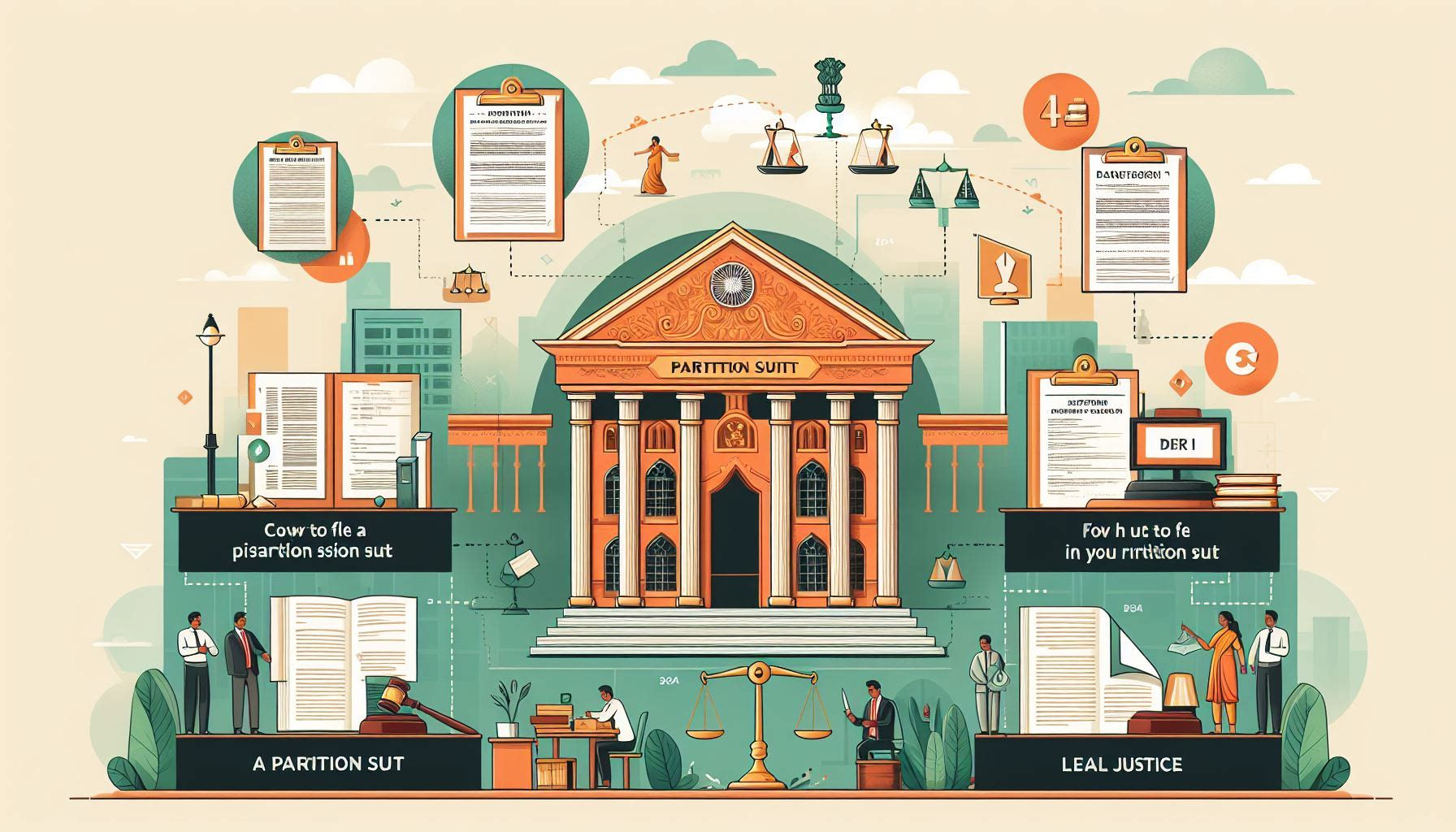 How and Where to File a Partition Suit in India