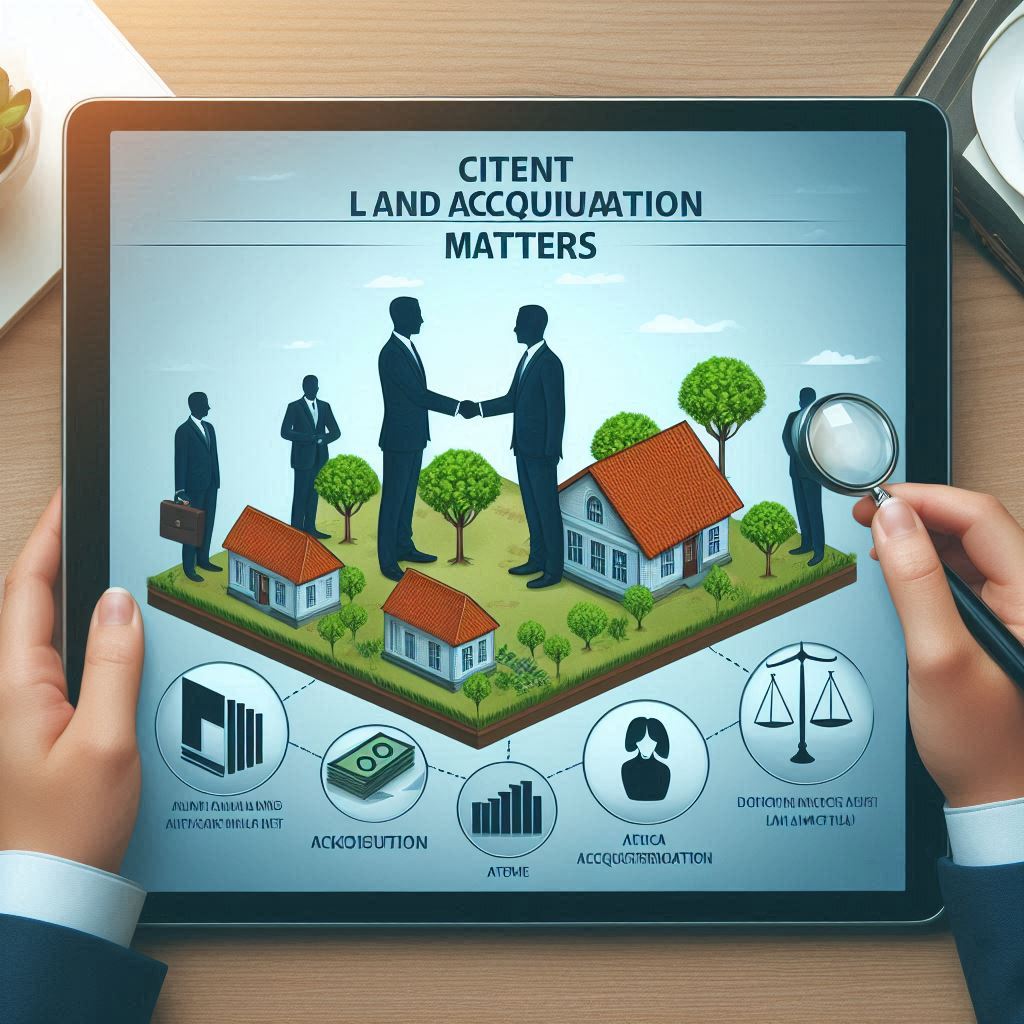 Land acquisition matters