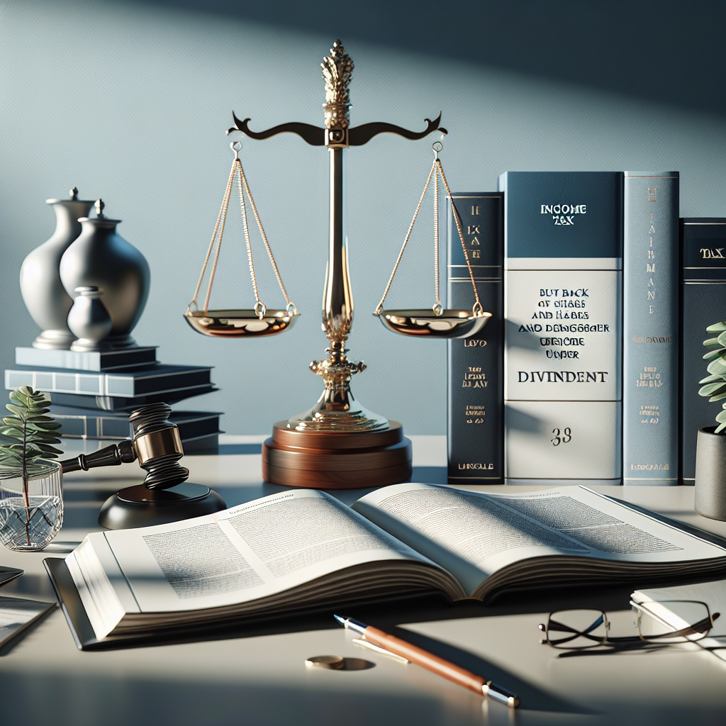 Buy Back of Shares and Demerger Under Dividend